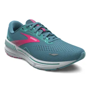 Brooks Womens Trainer Adrenaline GTS 23 Storm Blue/Pink/Aqua