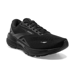 Brooks Womens Trainer Adrenaline GTS 23 Wide Fit Black/Black/Ebony