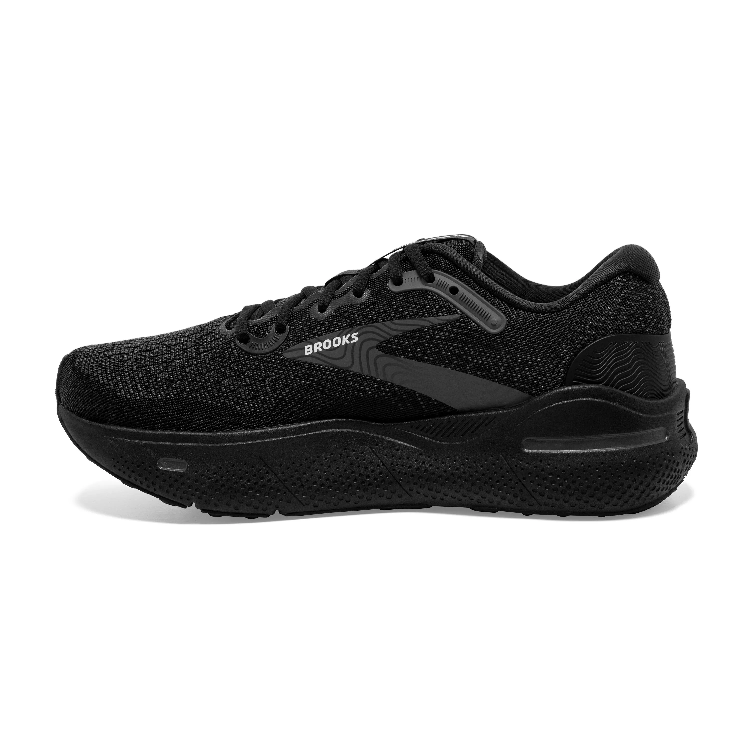 Brooks Womens Trainer Ghost Max Black/Black/Ebony