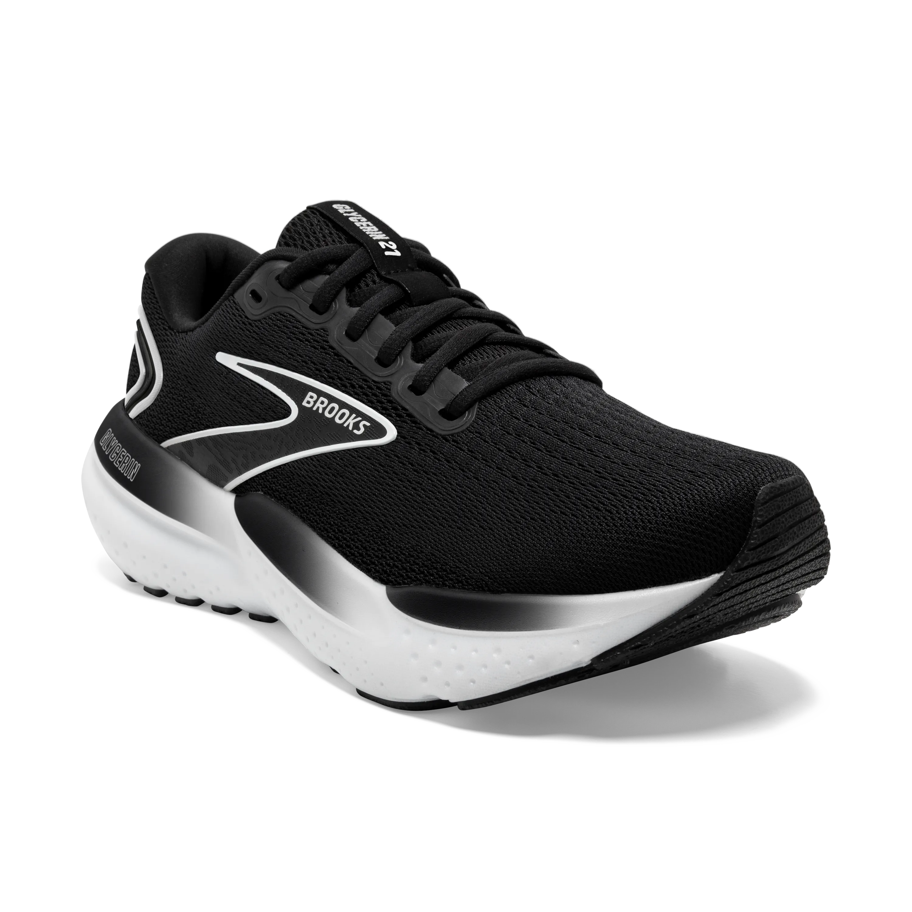 Brooks Womens Trainer Glycerin 21 Black/Grey/White