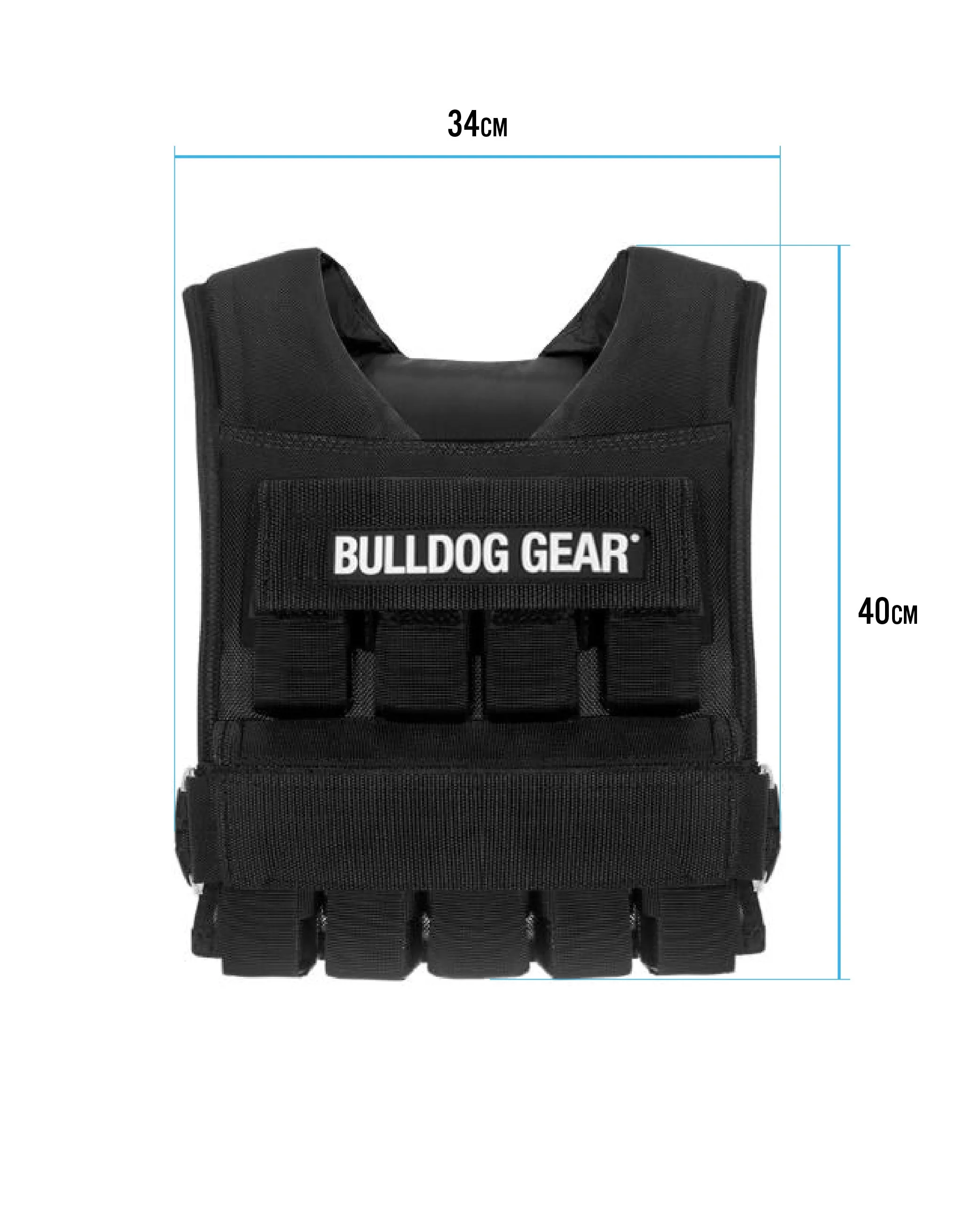 Bulldog Gear - 20kg Adjustable Weight Vest