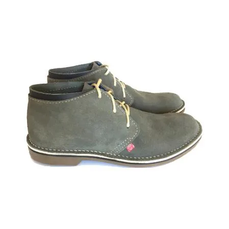 Bummel Zahara Charcoal Suede Leather Shoe