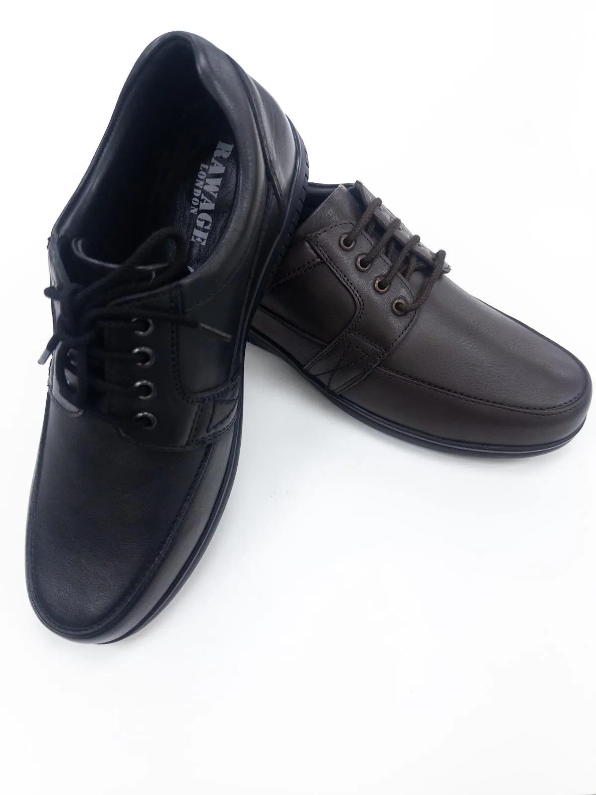 BUTTERO DERBY 01 MENS ORIGINAL LEATHER LACE UP SHOES