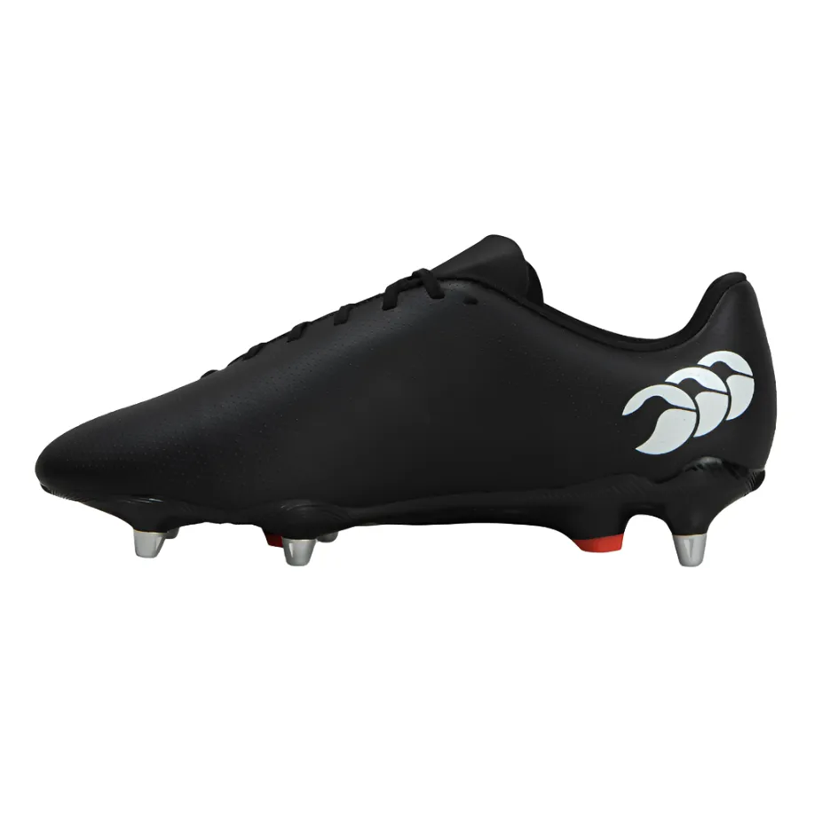 Canterbury Adults Rugby Boots Speed Raze SG AU Black/White