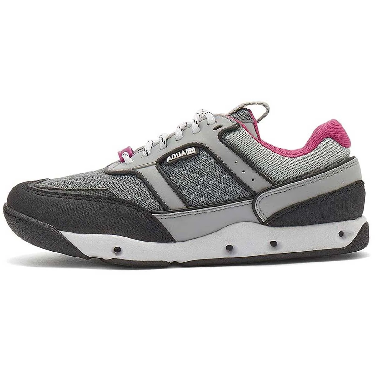 CHATHAM Muna G2 Aqua-Go Sailing Trainers - Women's - Grey / Pink