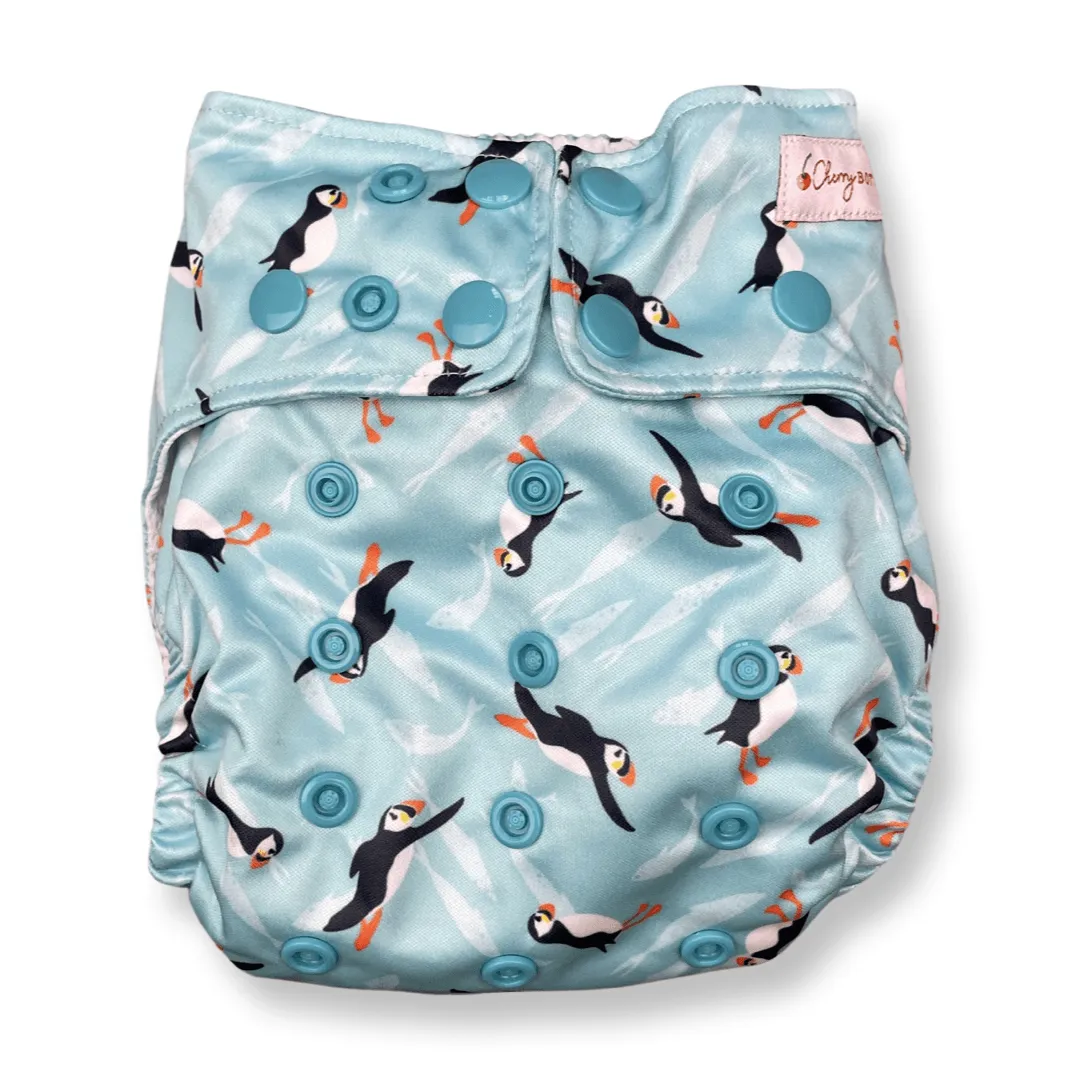 Cherrybottoms Pocket Nappy - Puffin Dive PUL