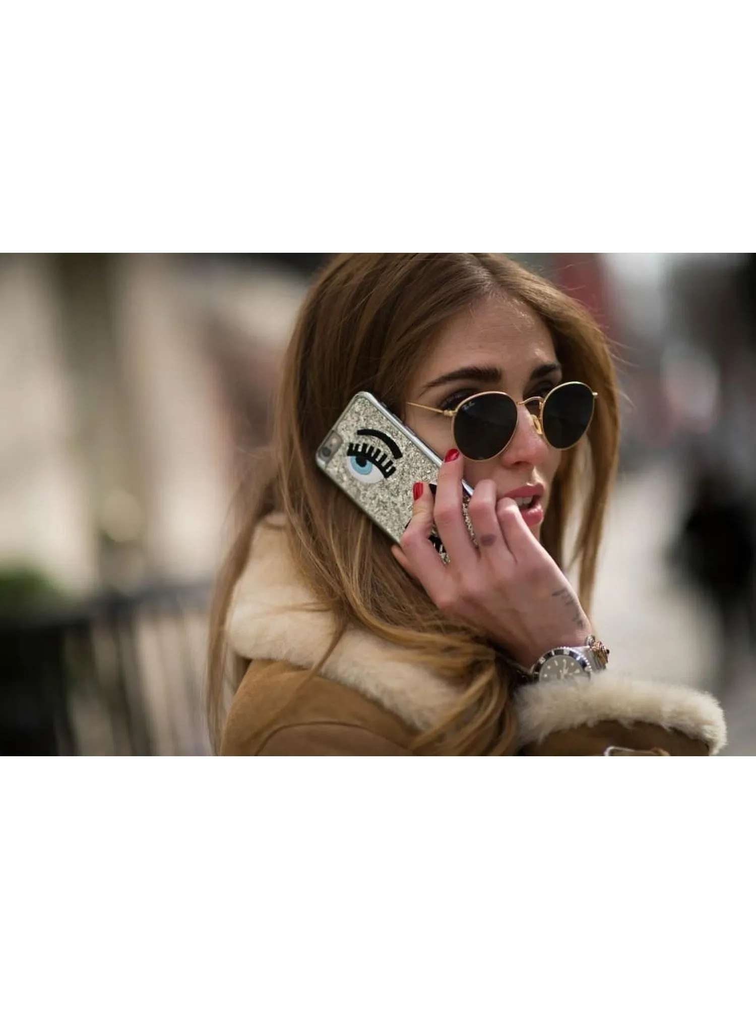 Chiara Ferragni - Flirting IPhone Case - Red