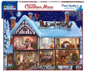 Christmas House - 1000 Piece Jigsaw Puzzle