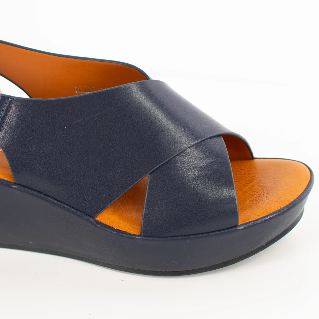 Clara Wedge | Navy