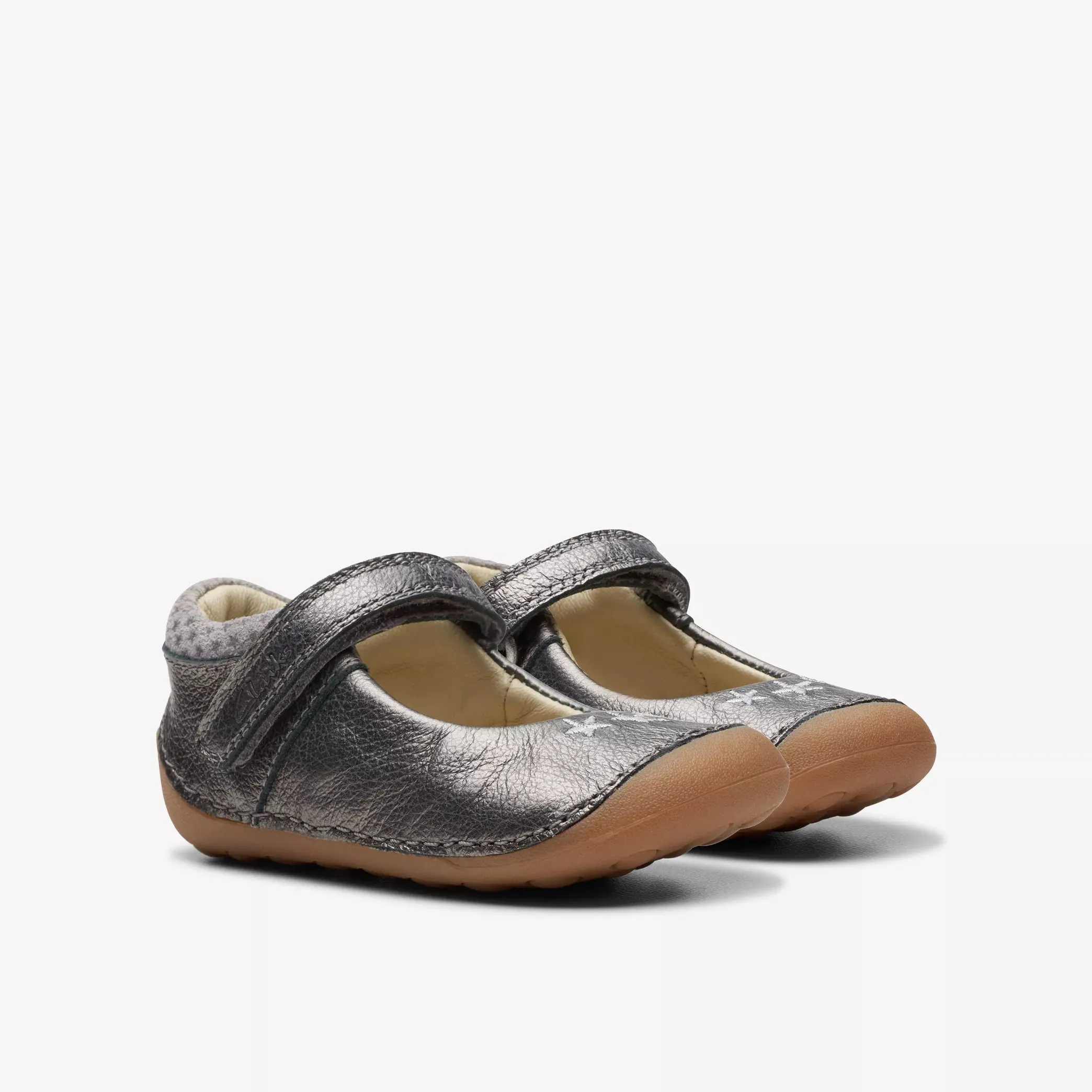 Clarks 26175372 Tiny Cosmo T Gun Metal