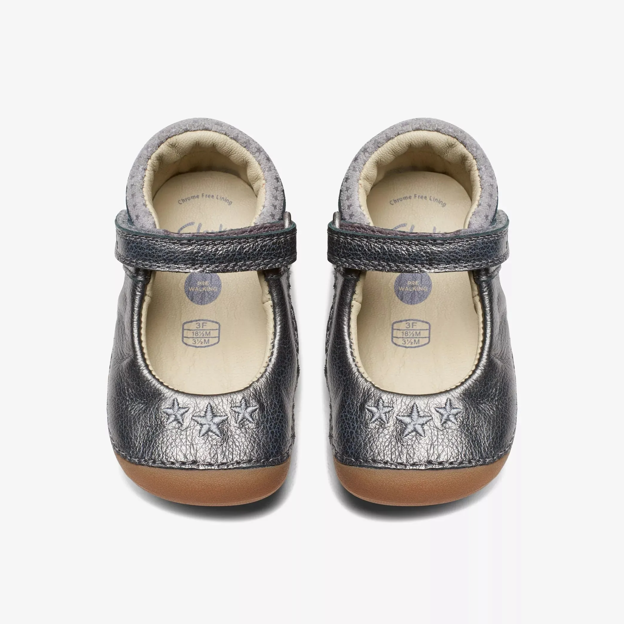 Clarks 26175372 Tiny Cosmo T Gun Metal