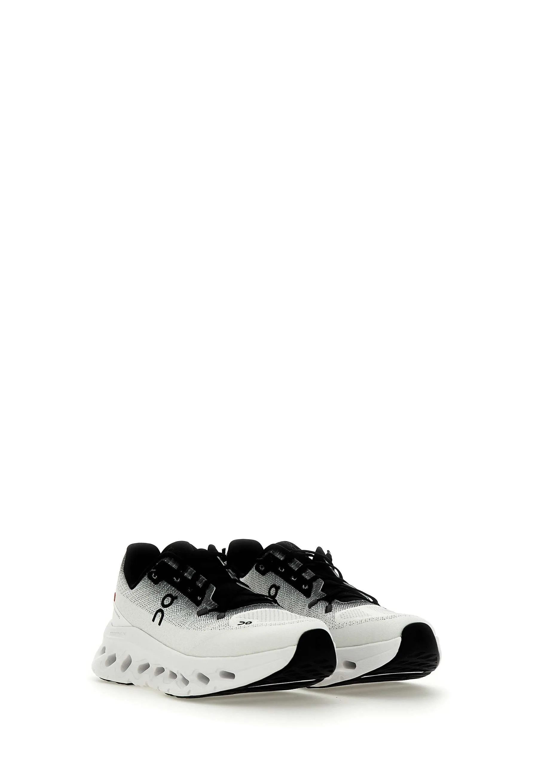 Cloudtilt Women's Black and White Sneakers