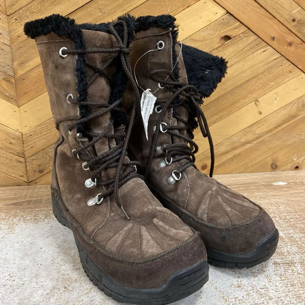 Columbia- Winter boot lace up- MSRP $130: Brown -women-10 (41)