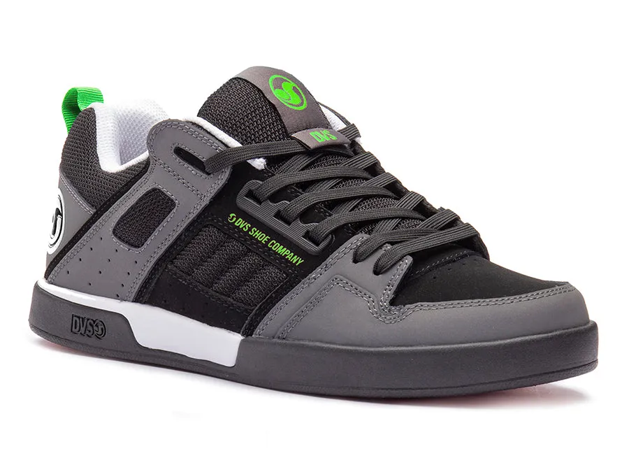 Comanche 2.0 Black Charcoal Lime Nubuck