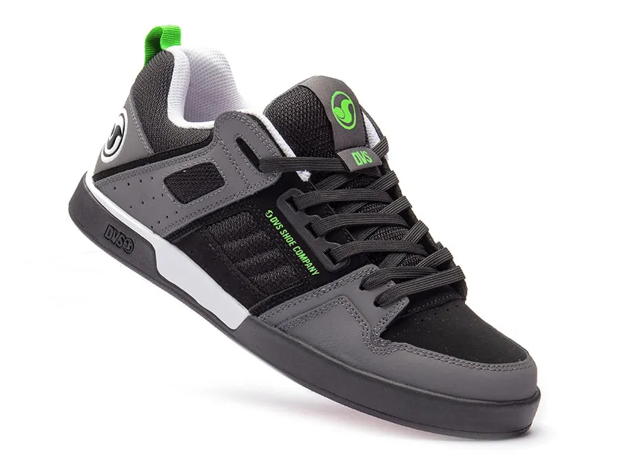 Comanche 2.0 Black Charcoal Lime Nubuck