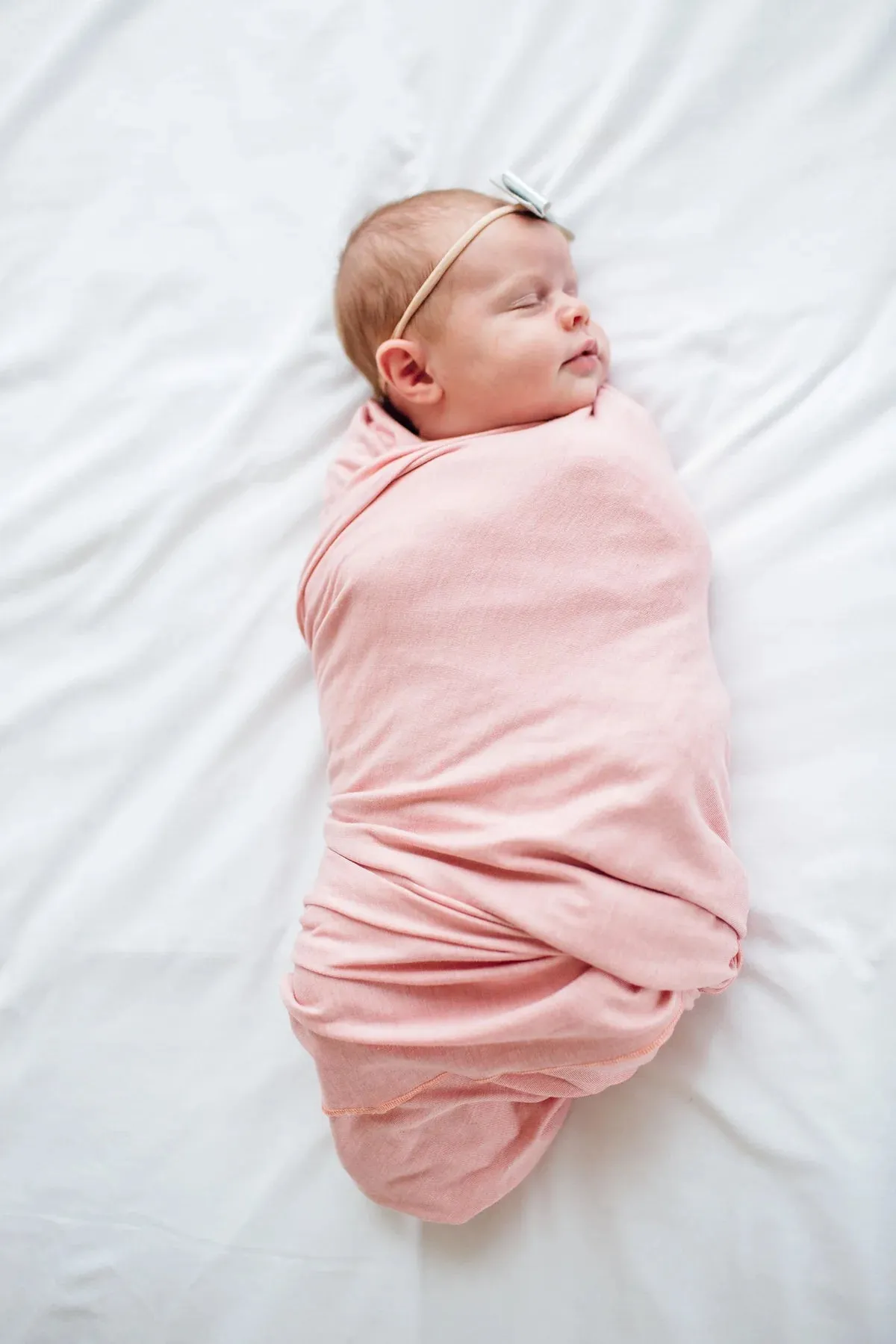 Copper Pearl Knit Swaddle Blanket - Maeve