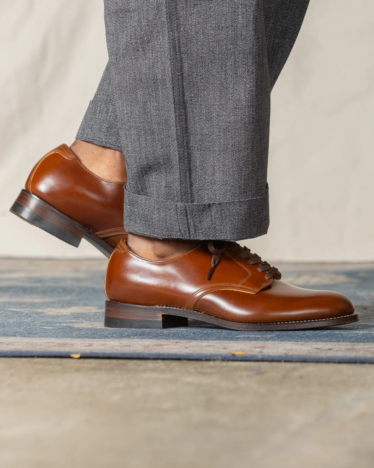 Cordovan Service Shoes - Bourbon