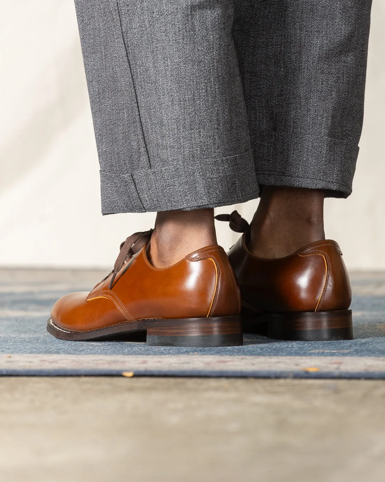 Cordovan Service Shoes - Bourbon