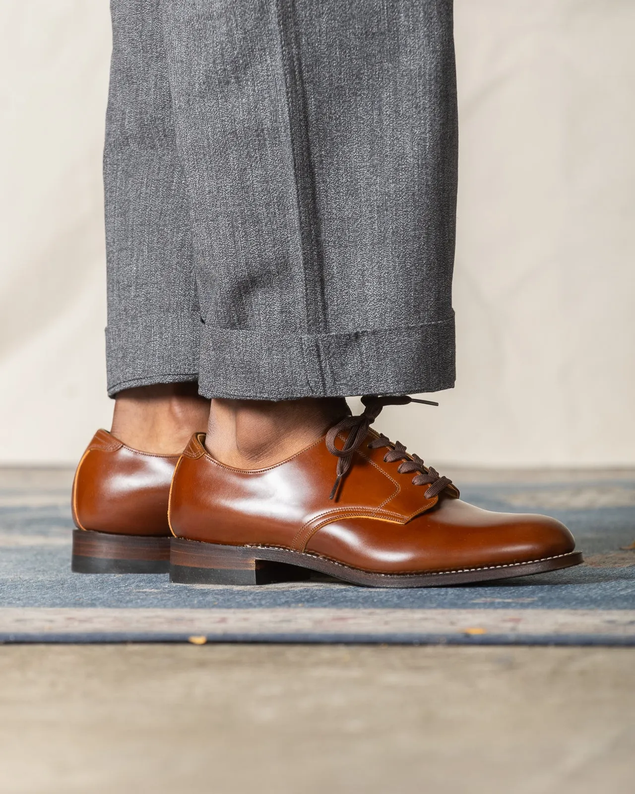 Cordovan Service Shoes - Bourbon