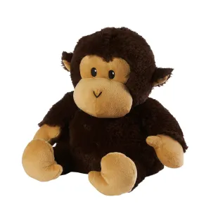 Cozy Plush Chimp Microwave Animal Toy