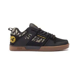 DVS F0000323011 COMANCHE 2.0  MN'S (Medium) Black/Jungle/Camo Leather Skate Shoes