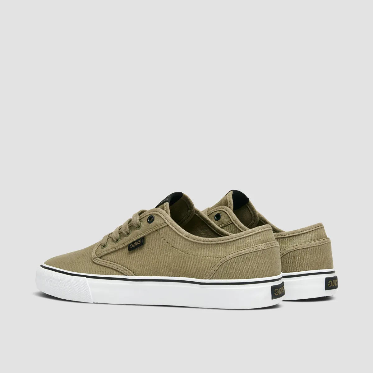 DVS Rico CT Shoes - Olive/White Canvas