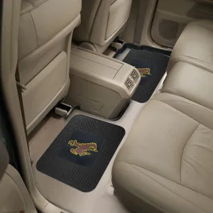 Fanmats Wyoming Cowboys Back Seat Car Utility Mats - 2 Piece Set