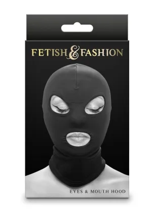 Fetish and Fashion Eyes Andamp; Mouth Hood