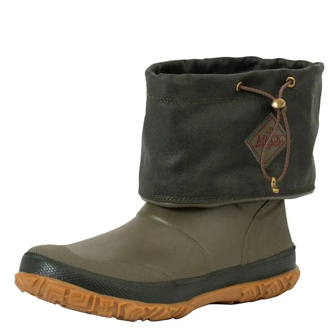 Forager Wellingtons - Burnt Olive/Moss Green by Muckboot