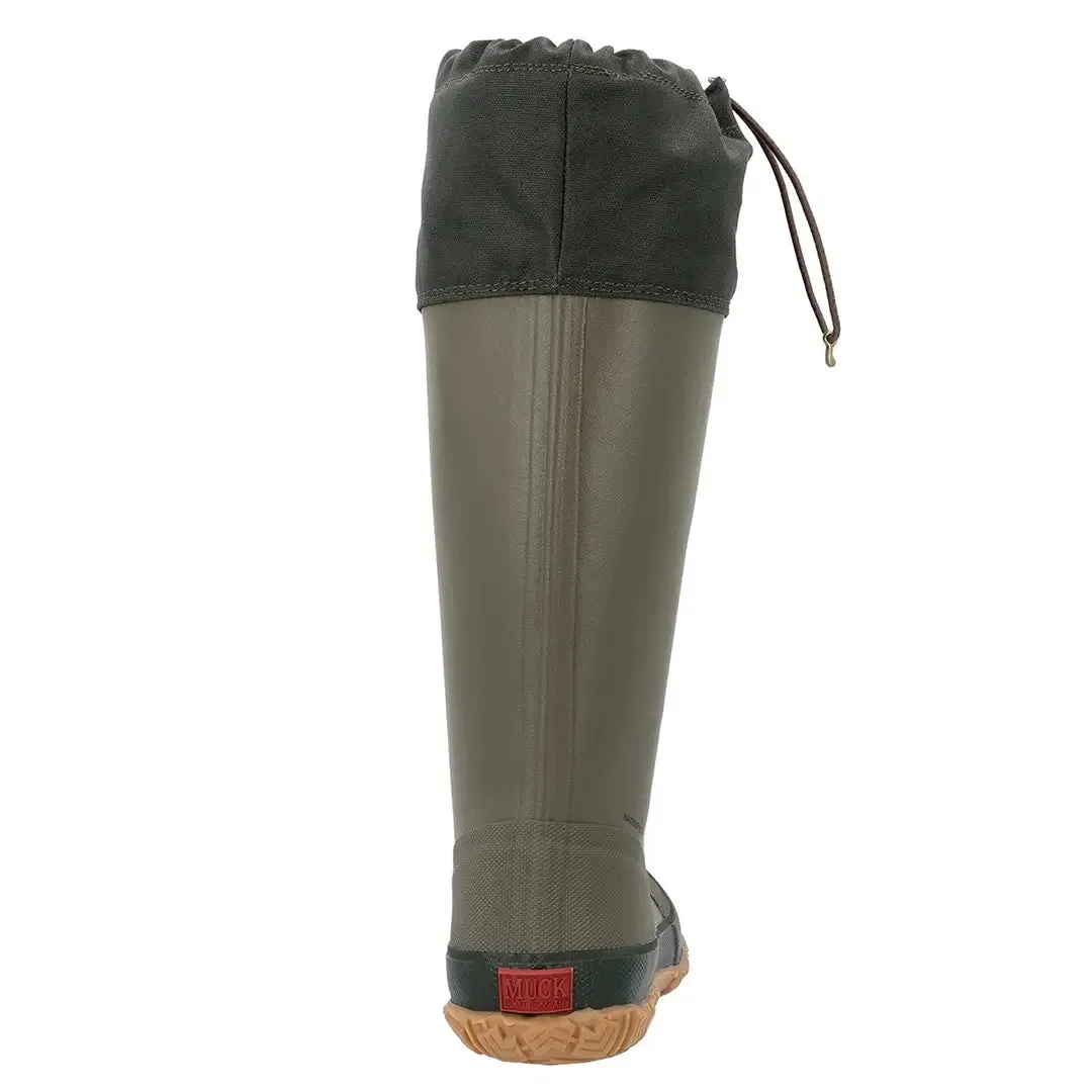 Forager Wellingtons - Burnt Olive/Moss Green by Muckboot