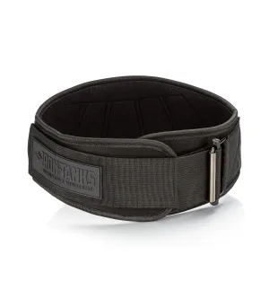 FormFit 6" Nylon Training Belt - Immortal Black