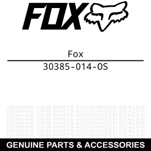 Fox Racing 30385-014-OS Instinct Boot Replacement Right Cuff Black Grey - One Size