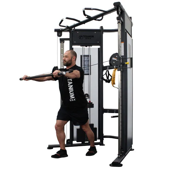 FUNCTIONAL TRAINER STRAIGHT BAR ATTACHMENT