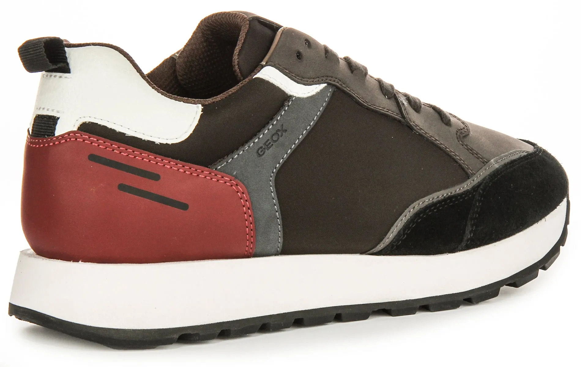 Geox U Partenio B In Brown Black For Men