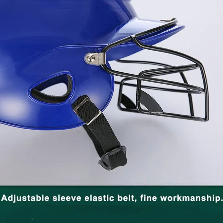 Head and Face Protection Baseball Helmet for Adults(Blue)