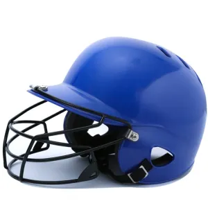 Head and Face Protection Baseball Helmet for Adults(Blue)