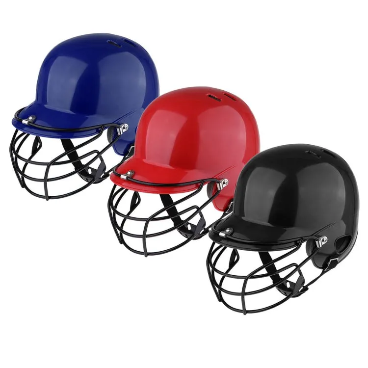 Head and Face Protection Baseball Helmet for Adults(Blue)