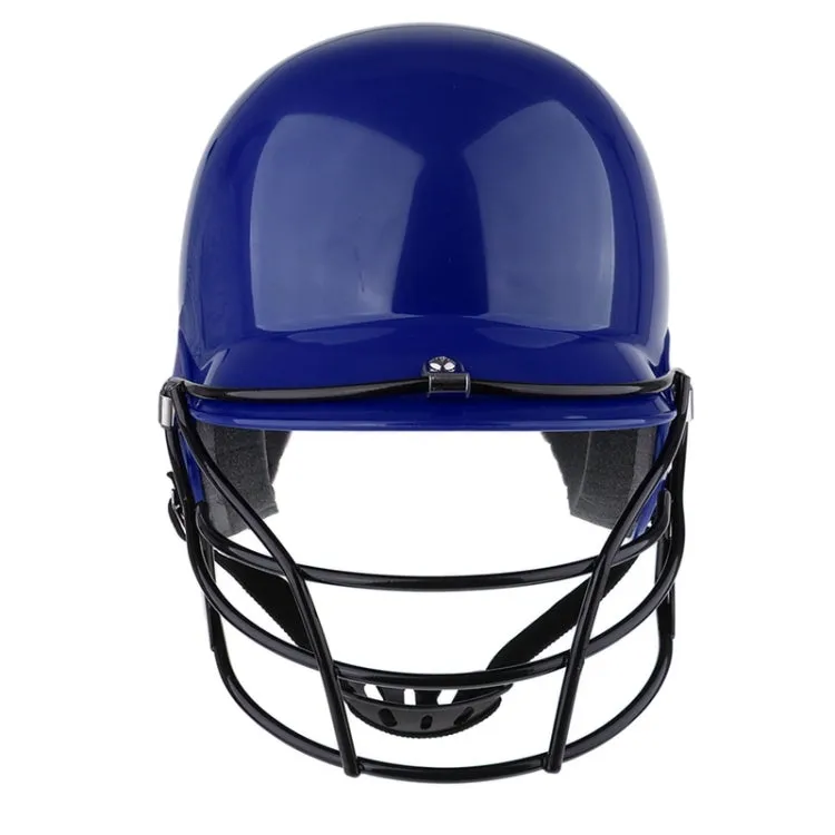 Head and Face Protection Baseball Helmet for Adults(Blue)