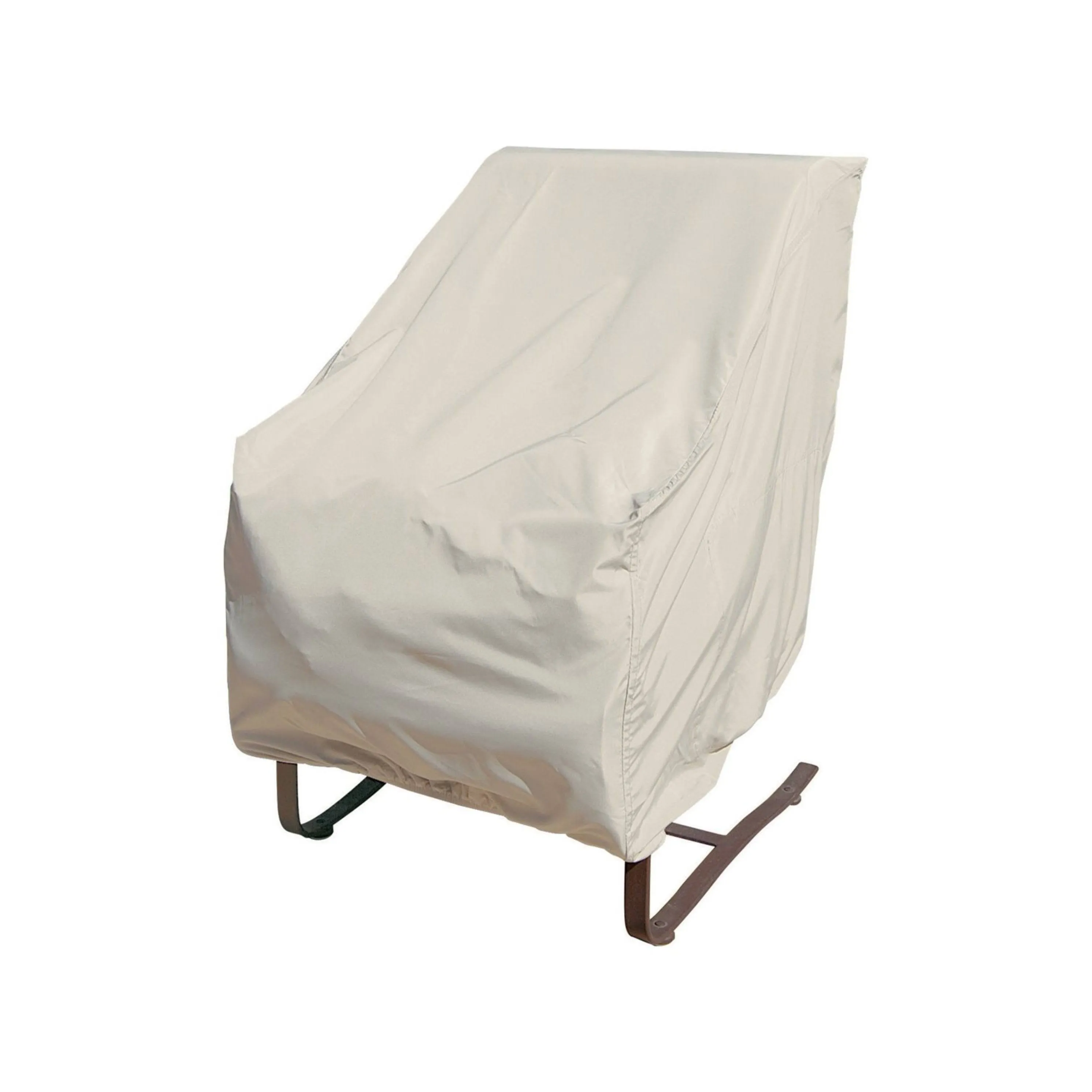 High Back Elastic Chair Cover