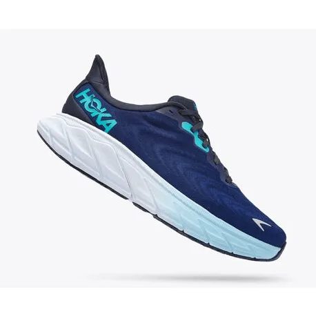 Hoka Mens Trainer Arahi 6 Outer Space/Bellwether Blue