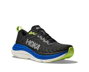 Hoka Mens Trainer Gaviota 5 Wide Black/Electric Cobalt