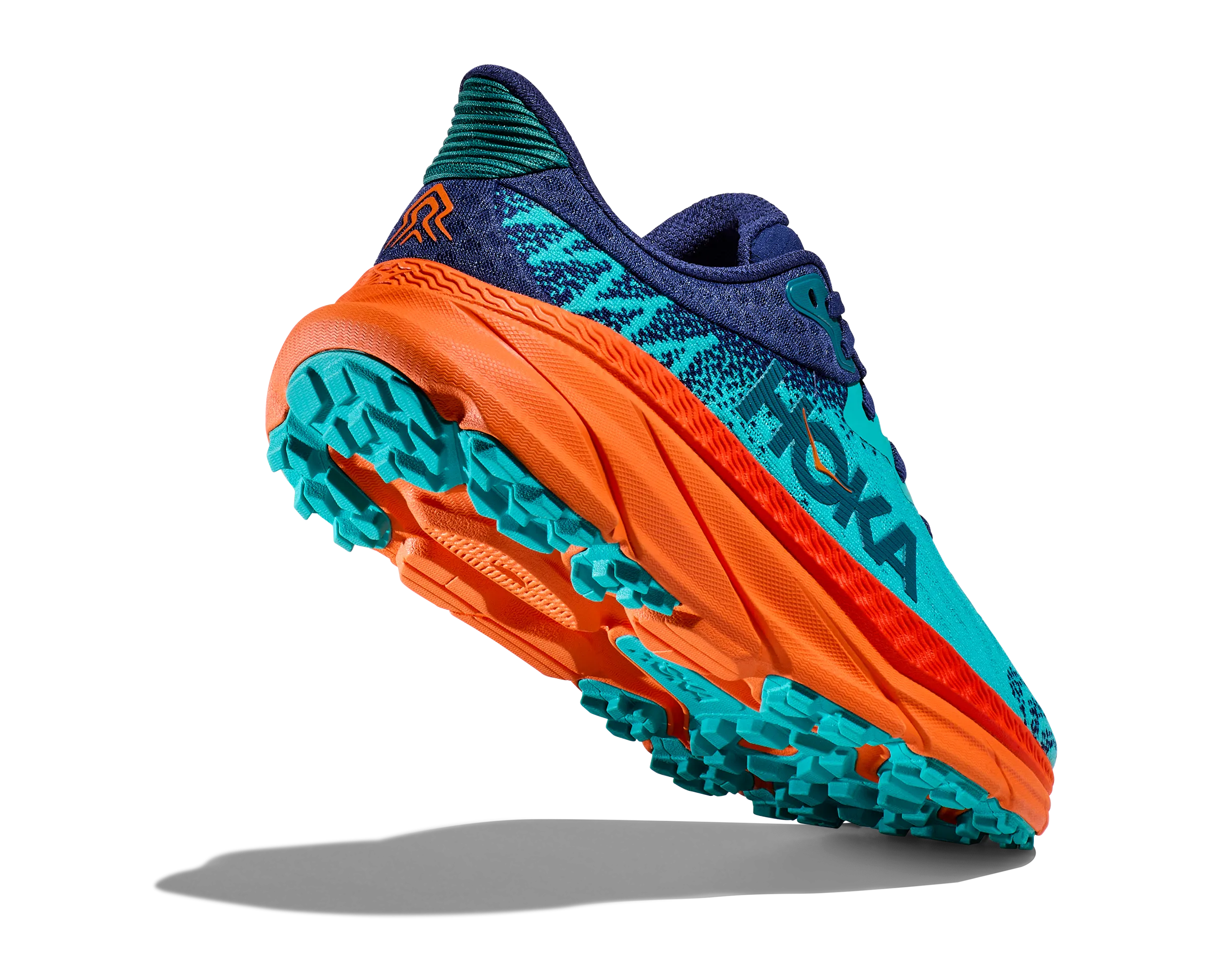 Hoka Womens Trainer Challenger ATR 7 Ceramic/Vibrant Orange