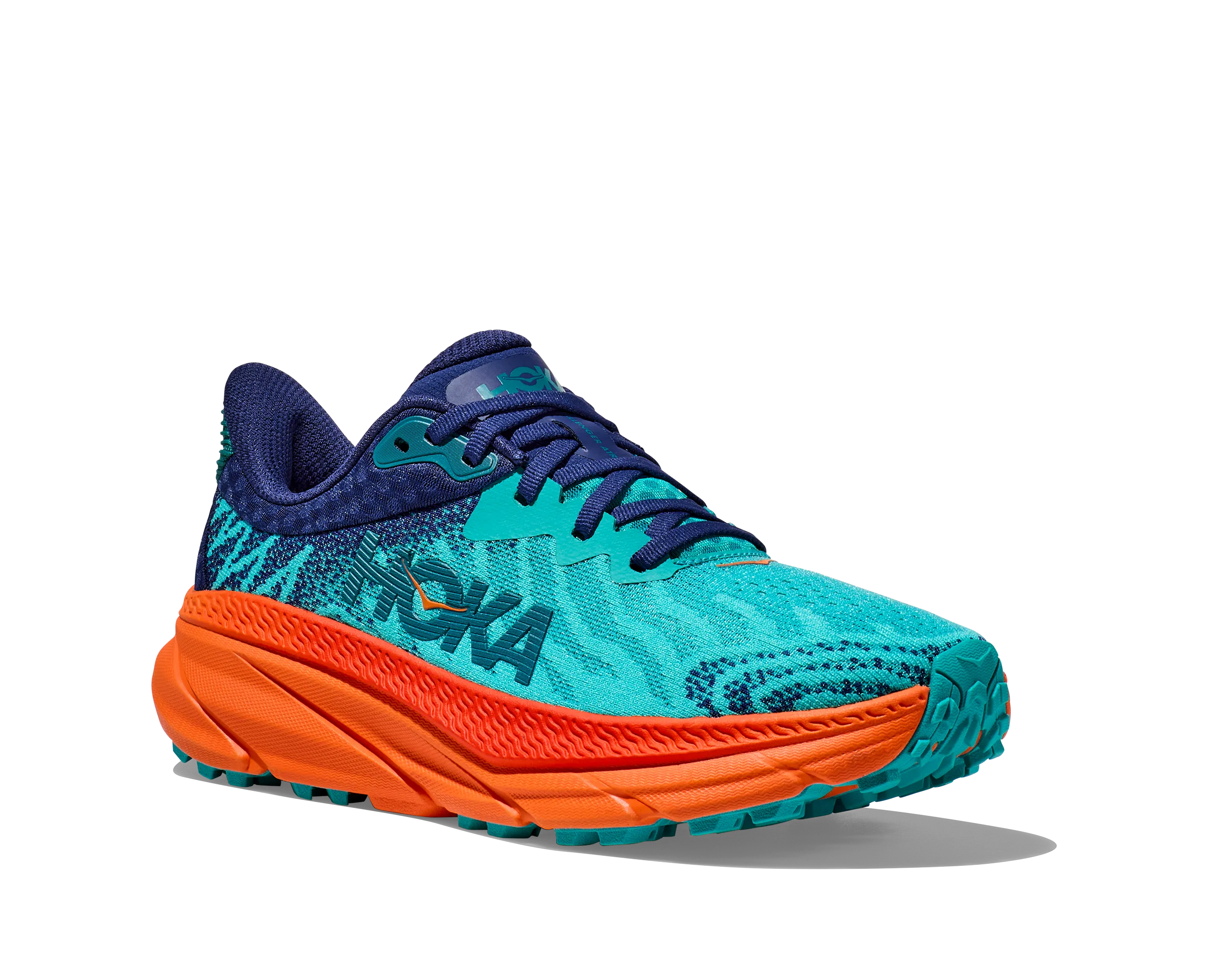 Hoka Womens Trainer Challenger ATR 7 Ceramic/Vibrant Orange