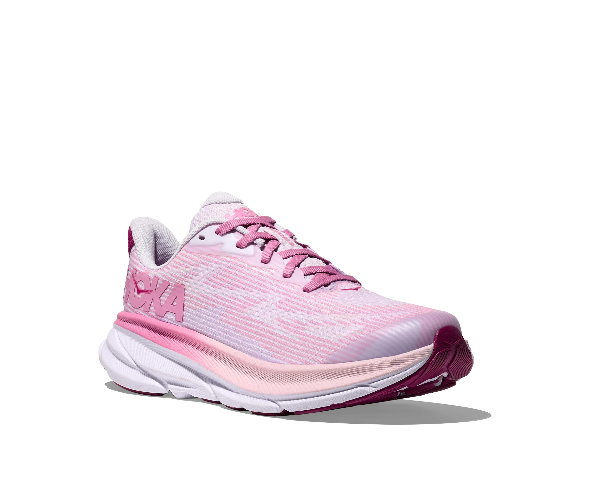 Hoka Youth Trainer Clifton 9 Starlight Glow/Wildflower