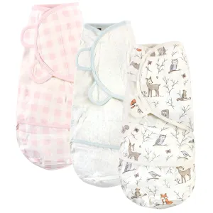 Hudson Baby Cotton Swaddle Wrap, Enchanted Forest