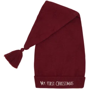 Hust & Claire Teaberry Fritzie Christmas Hat First Xmas