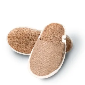 Indoor slippers – loofah | closed toe slidders