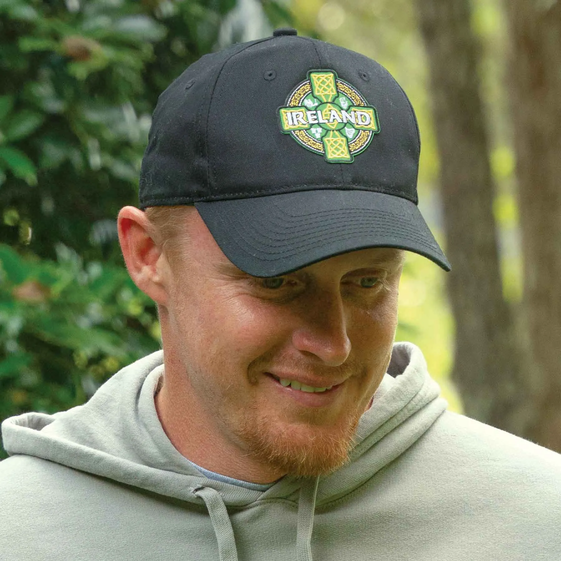 Ireland Celtic Cross Patch Hat