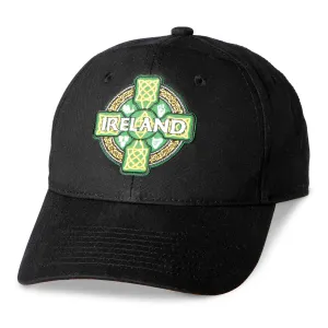 Ireland Celtic Cross Patch Hat