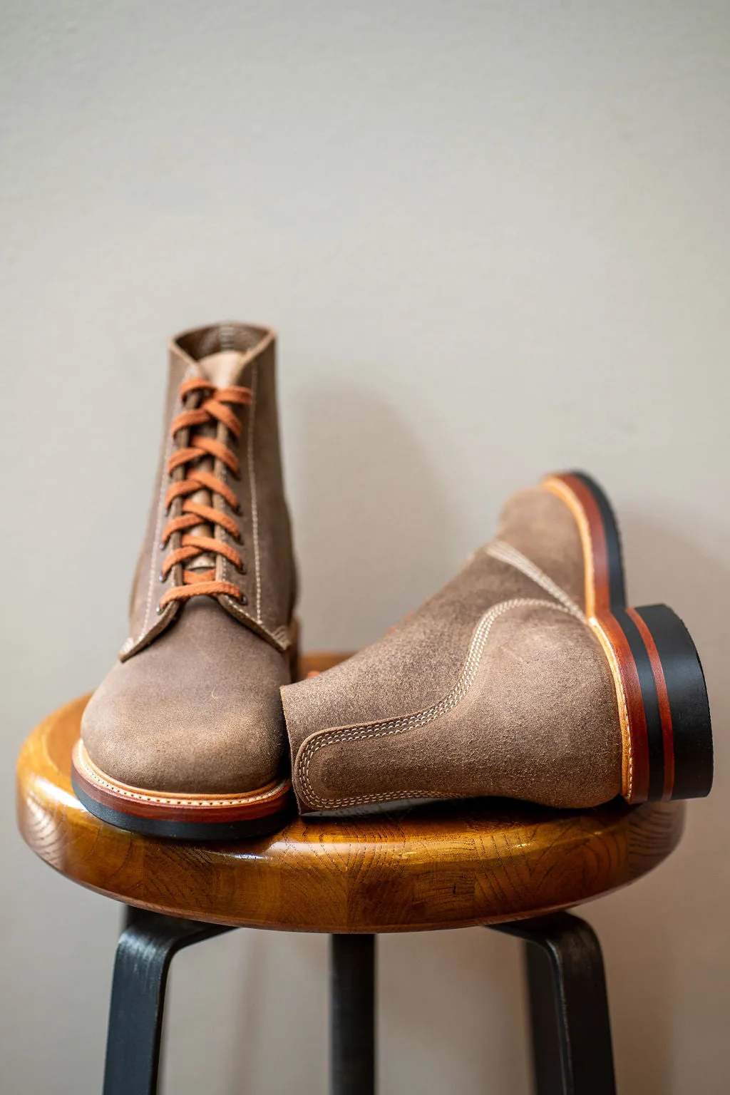 John Lofgren M-43 Service Shoes - Horween Natural CXL Natural Roughout